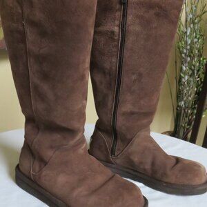 UGG below the knee suede winter boots 7